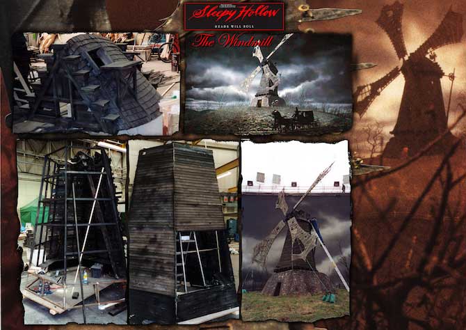 Prop maker for film and television productions Derek Tomblin