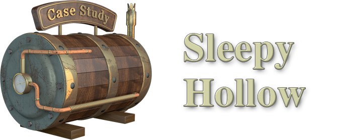 Case study prop and model making Sleepy Hollow