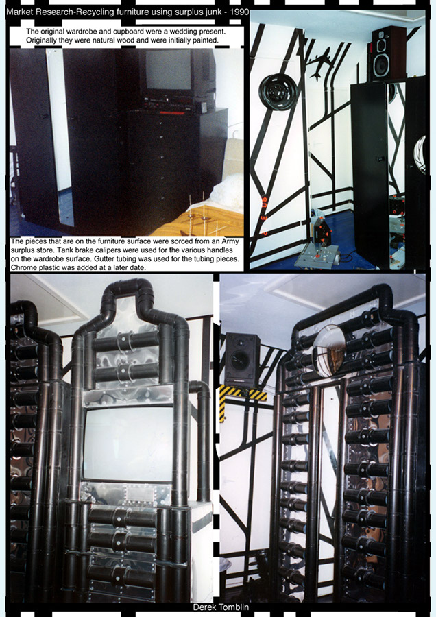 Updating 1990 Wardrobe & TV Cupboard