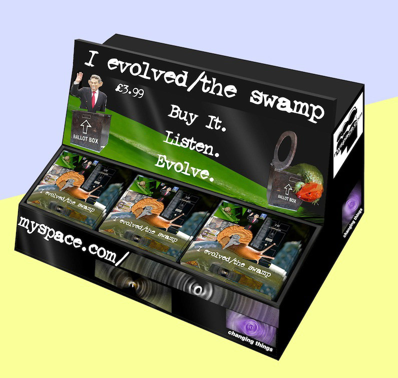 Counter Stand 2 3D-Blurred Logos