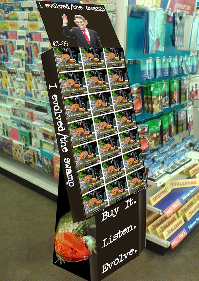 Inside WH Smith CD Stand Design 5 Visual