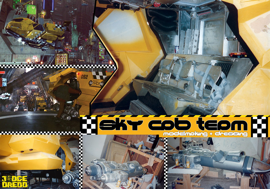 Judge Dredd Sky Cab Poster 2