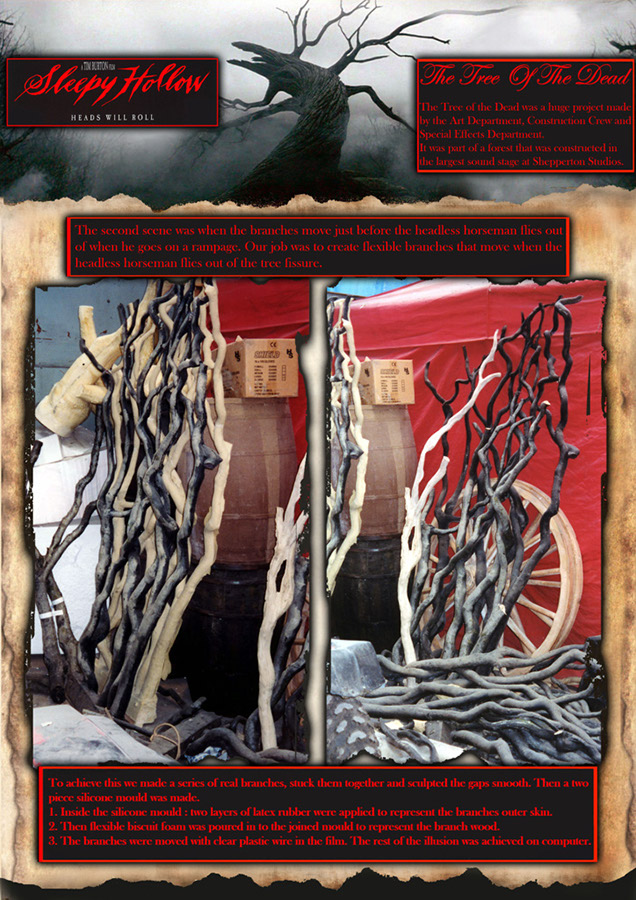 Sleepy Hollow-Branch Scene Poster 2