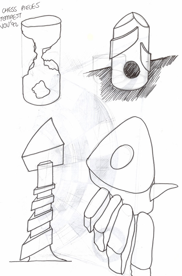 Chess Pieces Design 3