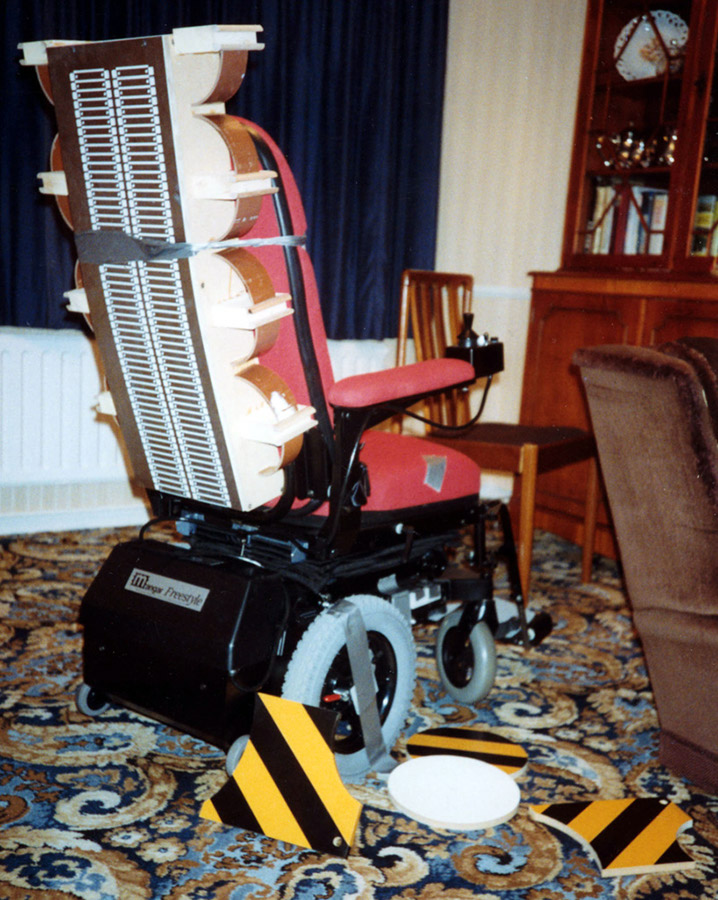 Making Caliban Wheelchair 3