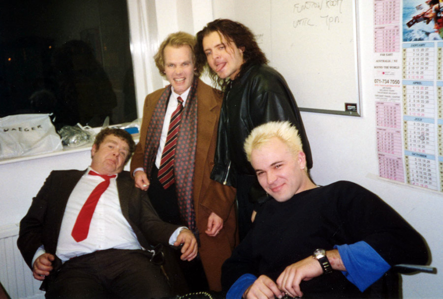 Jef Hughes,Richard Gibson,Me and Mik On Set 3